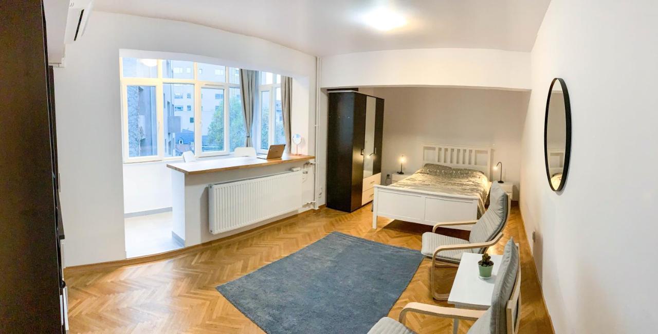 Luterana Studio Apartment Bucureşti Ngoại thất bức ảnh
