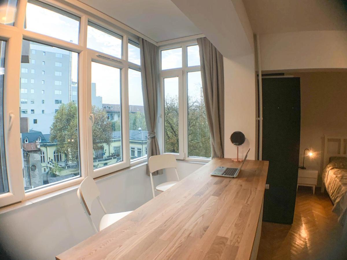 Luterana Studio Apartment Bucureşti Ngoại thất bức ảnh