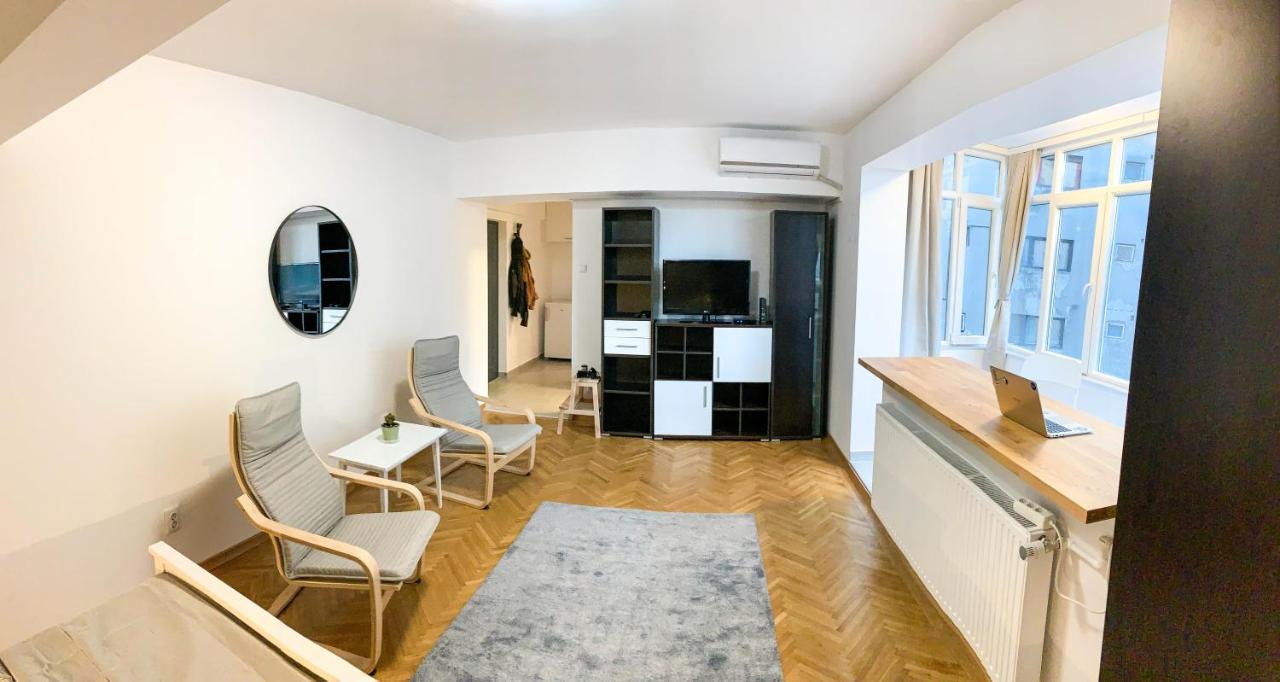 Luterana Studio Apartment Bucureşti Ngoại thất bức ảnh